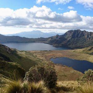 Laguna de Mojanda desde Otavalo