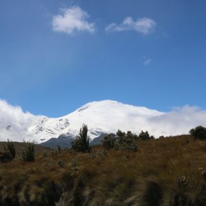 Parque Nacional Cayambe-Coca primer refugio desde Cayambe
